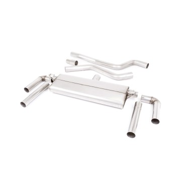 Ford Focus MK4 ST Estate/Wagon - GPF Back Exhaust System with Cerakote Black GT-115 Trims - EC Approved