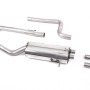 Ford Fiesta MK7 ST 1.6 - Non-Resonated (Louder) Cat-Back Exhaust System with with GT-80 Polished Trims