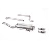 Ford Fiesta MK7 ST 1.6 - Non-Resonated (Louder) Cat-Back Exhaust System with with GT-80 Polished Trims