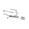 Ford Fiesta MK7 ST 1.6 - Straight Through (Loudest) Cat-Back Exhaust System with GT-80 Polished Trims