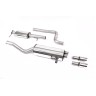 Ford Fiesta MK7 ST 1.6 - Resonated (quieter) Cat Back Exhaust System with Polished Tips