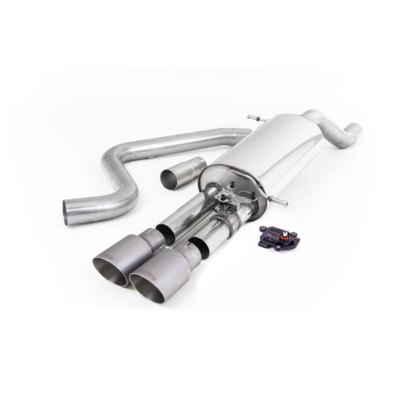 Ford Fiesta MK8/8.5 ST 1.5 - GPF Back Exhaust System with Titanium GT-90 Trims