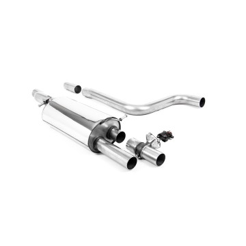 Ford Puma ST (GPF Equipped) - Valved OPF Back Exhaust System with Cerakote Black GT-90 Trims