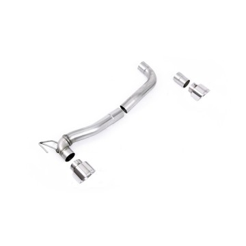 Ford Fiesta MK8/8.5 ST 1.5 - Maxton Designs Dual Outlet Upgrade Kit with GT-100 Polished Trims