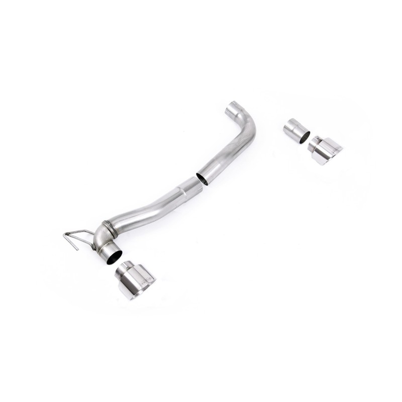 Ford Fiesta MK8/8.5 ST 1.5 - Maxton Designs Dual Outlet Upgrade Kit with GT-100 Polished Trims