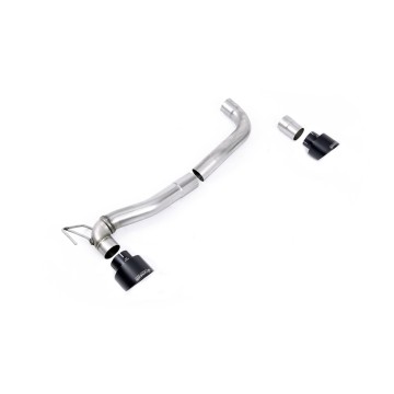 Ford Fiesta MK8/8.5 ST 1.5 - Maxton Designs Dual Outlet Upgrade Kit with GT-100 Black Trims