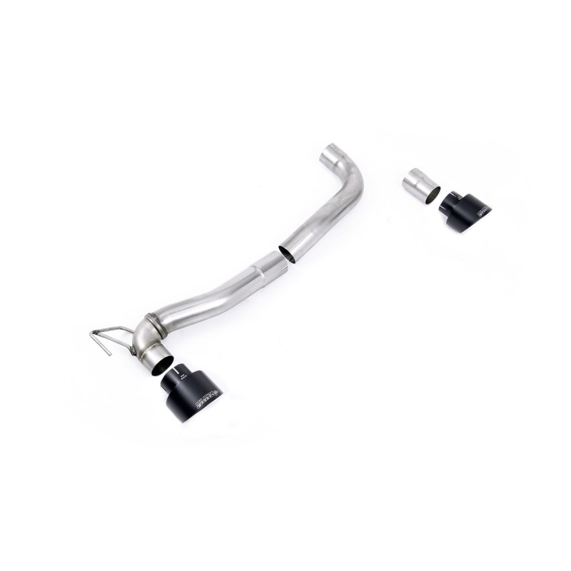 Ford Fiesta MK8/8.5 ST 1.5 - Maxton Designs Dual Outlet Upgrade Kit with GT-100 Black Trims