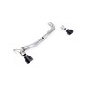 Ford Fiesta MK8/8.5 ST 1.5 - Maxton Designs Dual Outlet Upgrade Kit with GT-100 Black Trims