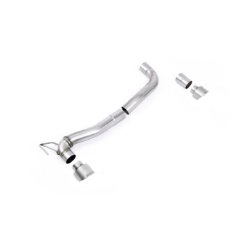 Ford Fiesta MK8/8.5 ST 1.5 - Maxton Designs Dual Outlet Upgrade Kit with GT-100 Titanium Trims