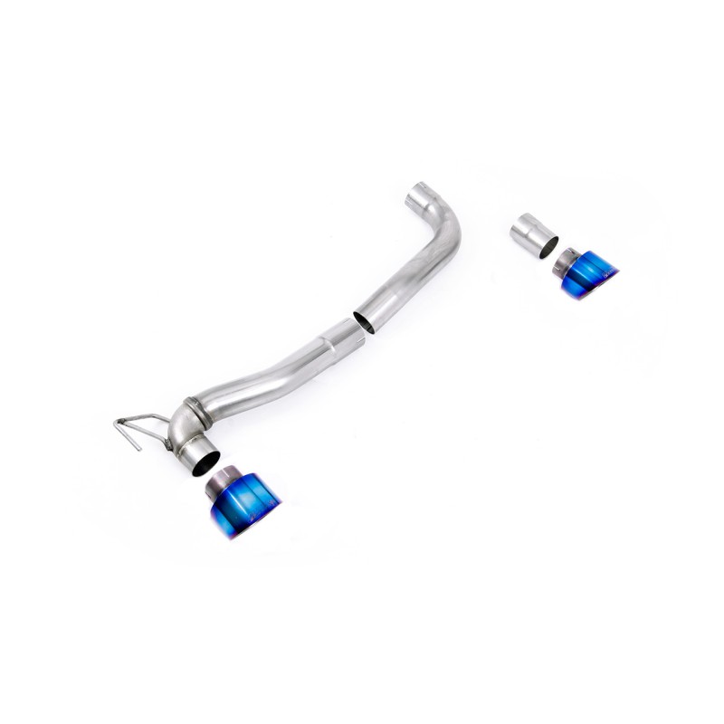 Ford Fiesta MK8/8.5 ST 1.5 - Maxton Designs Dual Outlet Upgrade Kit with GT-100 Burnt Titanium Trims