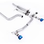 Ford Fiesta MK8/8.5 ST 1.5 - GPF Back Maxton Designs Dual Outlet System with Burnt Titanium GT-100 Trims