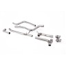 Ford Fiesta MK8 1.0T ST Line (Non GPF Models) Dual Outlets - Non Resonated (Louder) Dual Outlet Exhaust System with Polished GT-100 Trim (Requires Maxton Diffuser)