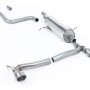 Ford Fiesta MK8 1.0T ST Line (Dual Outlets) - GPF/OPF Back Resonated with Brushed Titanium GT-100 Trims (Requires Diffuser)