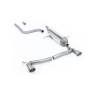 Ford Fiesta MK8 1.0T ST Line (Dual Outlets) - GPF/OPF Back Resonated with Brushed Titanium GT-100 Trims (Requires Diffuser)