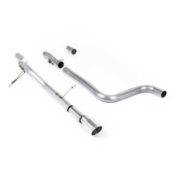 Ford Fiesta MK8 1.0T ST Line (GPF Models) - Non-Resonated (Louder) GPF/OPF Back with Polished GT-90 Trim