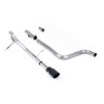 Ford Fiesta MK8 1.0T ST Line (GPF Models) - Non-Resonated (Louder) GPF/OPF Back with Cerakote Black GT-90 Trim