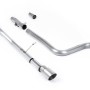 Ford Fiesta MK8 1.0T ST Line (GPF Models) - Non-Resonated (Louder) GPF/OPF Back with Brushed Titanium GT-90 Trim