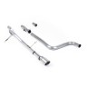 Ford Fiesta MK8 1.0T ST Line (GPF Models) - Non-Resonated (Louder) GPF/OPF Back with Brushed Titanium GT-90 Trim