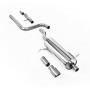 Ford Fiesta MK8 1.0T ST Line (GPF Models) - Resonated (Quieter) GPF/OPF Back with Polished GT-90 Trim