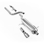 Ford Fiesta MK8 1.0T ST Line (GPF Models) - Resonated (Quieter) GPF/OPF Back with Brushed Titanium GT-90 Trim