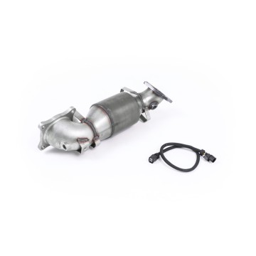 Honda Civic FK2 Type R Turbo - Stainless Steel Cast Downpipe with Hi-Flow Sports Catalyst