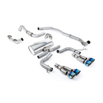 Honda Civic FK2 Type R Turbo (RHD Model Only) - Non-Resonated Cat-Back Exhaust System
