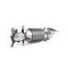 Honda Civic Type R FL5/FK8 Integra Type S DE5 - Stainless Steel Cast Downpipe with Single Hi-Flow HJS Sports Catalyst