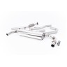 Cat-Back Exhaust System with Polished GT-115 Trims