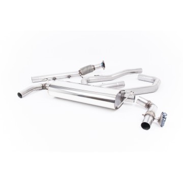 Cat-Back Exhaust System with Titanium GT-115 Trims