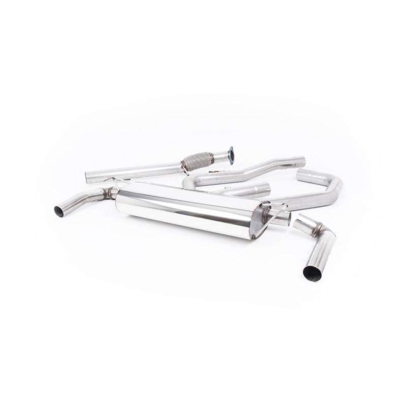 Hyundai/Kia i30N (Non GPF Models) - Non-Resonated (Louder) Cat-Back Exhaust System with Cerakote Black GT-115 Trims