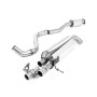 Hyundai/Kia i20 N - Resonated (Quieter) GPF/OPF Back System with GT-90 Burnt Titanium Trims