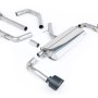Hyundai/Kia i30N Performance Facelift (GPF Models) - Cat Back Exhaust System with Cerakote Black GT-139 Trims - Removes OPF