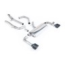 Hyundai/Kia i30N Performance Facelift (GPF Models) - Cat Back Exhaust System with Cerakote Black GT-139 Trims - Removes OPF