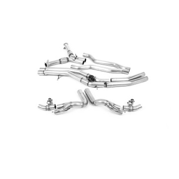 Lamborghini Urus - OPF Back Exhaust System with Active Centre - Uses OE Trims
