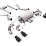 Land Rover Defender 90 5.0 V8 (GPF Models) - Non Resonated (Louder) GPF/OPF Back Valved System with Quad GT-90 Cerakote Black Trims