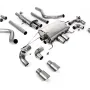 Land Rover Defender 110 5.0 V8 (GPF Models) - Resonated (Quieter) GPF/OPF Back Valved System with Quad GT-90 Brushed Titanium Trims