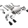 Land Rover Defender 110 5.0 V8 (GPF Models) - Non Resonated (Louder) GPF/OPF Back Valved System with Quad GT-90 Cerakote Black Trims