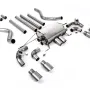 Land Rover Defender 110 5.0 V8 (GPF Models) - Non Resonated (Louder) GPF/OPF Back Valved System with Quad GT-90 Brushed Titanium Trims