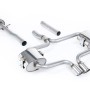 Mini Cooper S R52 - Resonated (Quieter) Cat-Back Exhaust System with Polished Trims