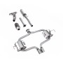 Mini Cooper S R53 - Full Resonated (Quieter) Exhaust System with Hi-Flow Sports Catalyst & Polished Trims