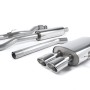 Mini Cooper S R56/R58 - Resonated (Quieter) Cat-Back Exhaust System with Twin Oval Tailpipes