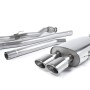 Mini Cooper S R56/R58 - Non-Resonated (Louder) Cat-Back Exhaust System with Twin Oval Tailpipes