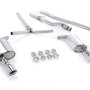 Mini Cooper S R55 Clubman - Non-Resonated (Louder) Cat-Back Exhaust System with Polished Dual JET Trims