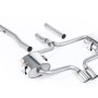 Mini Cooper S R52 - Non-Resonated (Louder) Cat-Back Exhaust System with Polished Trims
