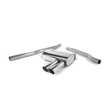 Mini Cooper S F56 - Non-Resonated (Louder) Cat-Back Exhaust System with Polished Tips