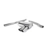 Mini Cooper S F56 - Non-Resonated (Louder) Cat-Back Exhaust System with Polished Tips