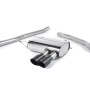 Mini Cooper S F56 - Non-Resonated (Louder) Cat-Back Exhaust System with Cerakote Black Tips