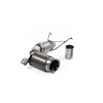 Mini Cooper S F55/F56 - Large Bore Downpipe with Hi-Flow Sports Catalyst (For Milltek Cat-Back)