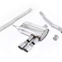 Mini Cooper S F56 - Non-Resonated (Louder) Cat-Back Exhaust System with Polished Tips