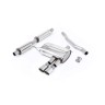 Mini Cooper S F56 - Resonated (Quieter) Cat-Back Exhaust System with Polished Tips